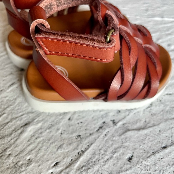 New Infant Leather Wonder Nation Sandals Size 2! - Picture 2 of 5